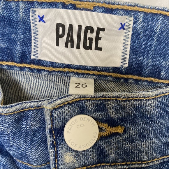 NWT:
Paige Sarah Slim High Rise Embarcadero Wash➰ - Picture 10 of 13